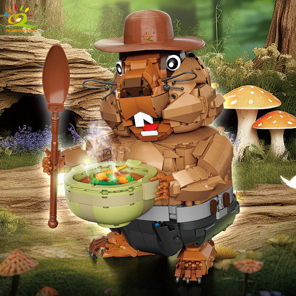 PENDRA Groundhog Marmot Animal Building Set