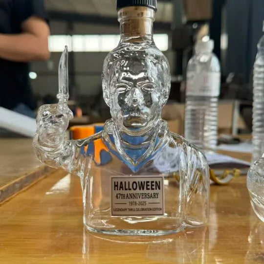 PENDRA Halloween Horror 47th-Anniversary Glass Whiskey Decanter