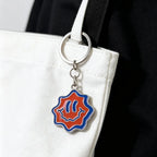 PENDRA Smiley Colorful Stainless Steel Keychain