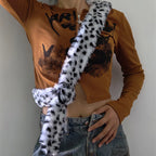 PENDRA Galara Leopard Print Belt