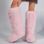 PENDRA Knee Warm Imitation Boots