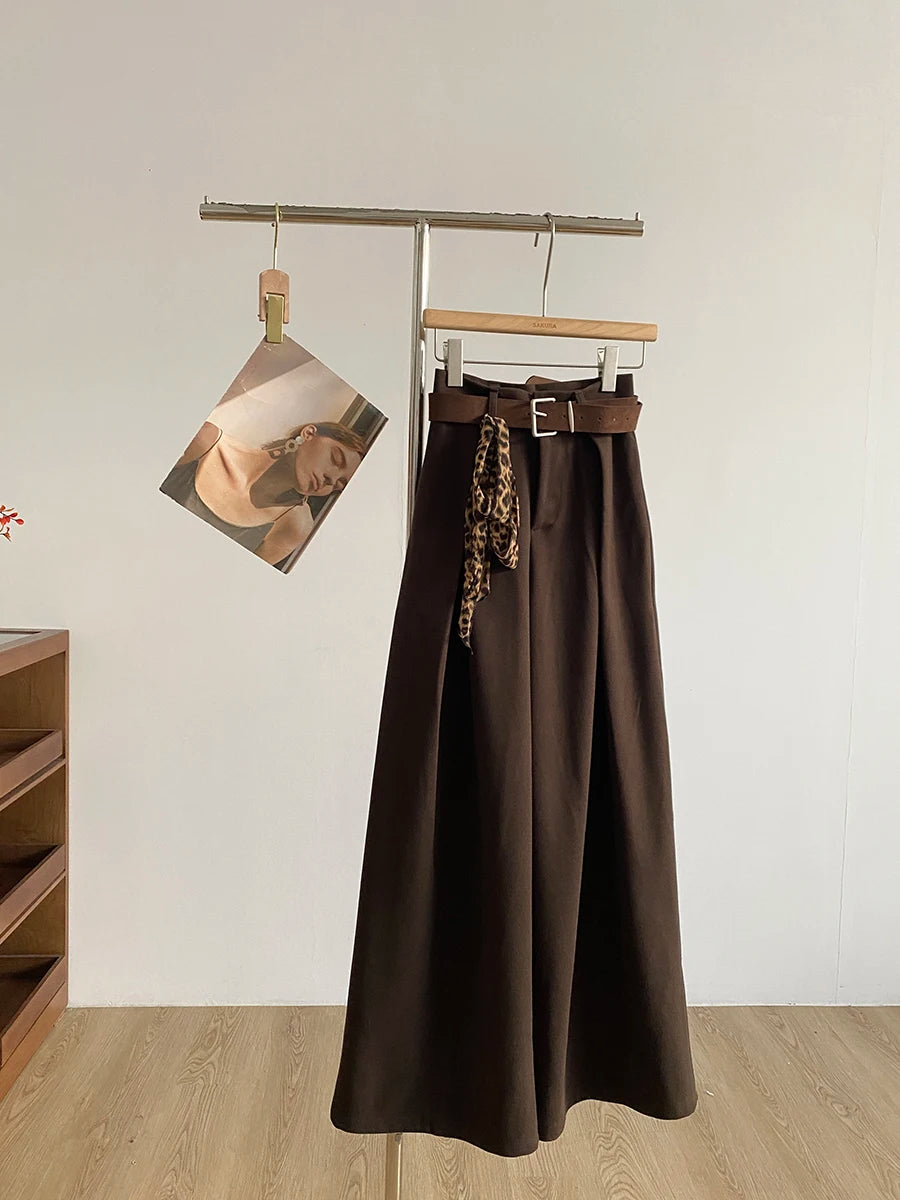 PENDRA Commuter Chic Woolen Pants