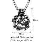 PENDRA Rune Vintage Viking Necklace