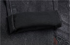 Original Brand Men's Clothing Autumn and Winter New Trend Letter Embroidered Jeans Men's Slim Fashion Korean Elastic Trousers