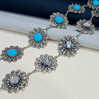 PENDRA Fayeaya Turquoise Boho Waist Chain Belt