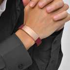 Free Engrave Silicone Bracelets for Men Boys,New Anti Static Custom ID Wristband,Personalized Jewelry