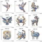 PENDRA Porcelain Animal Collection Brooch