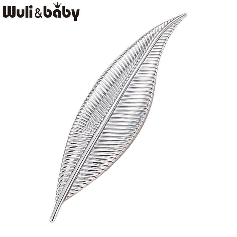 PENDRA Folielle Elegant Leaf Brooch