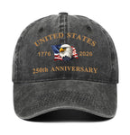 PENDRA Patriotic Cotton Washed Cap