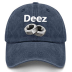 Deez Funny Trucker Hat for Men Women, Adjustable Snapback Cap, Humor Gag Gifts