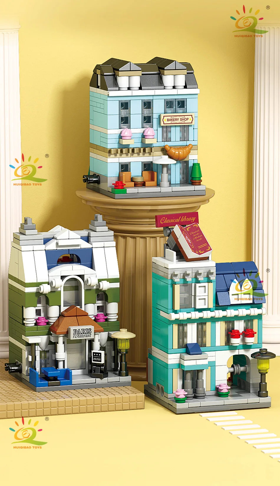 PENDRA Architecture Coffee Store Building Set