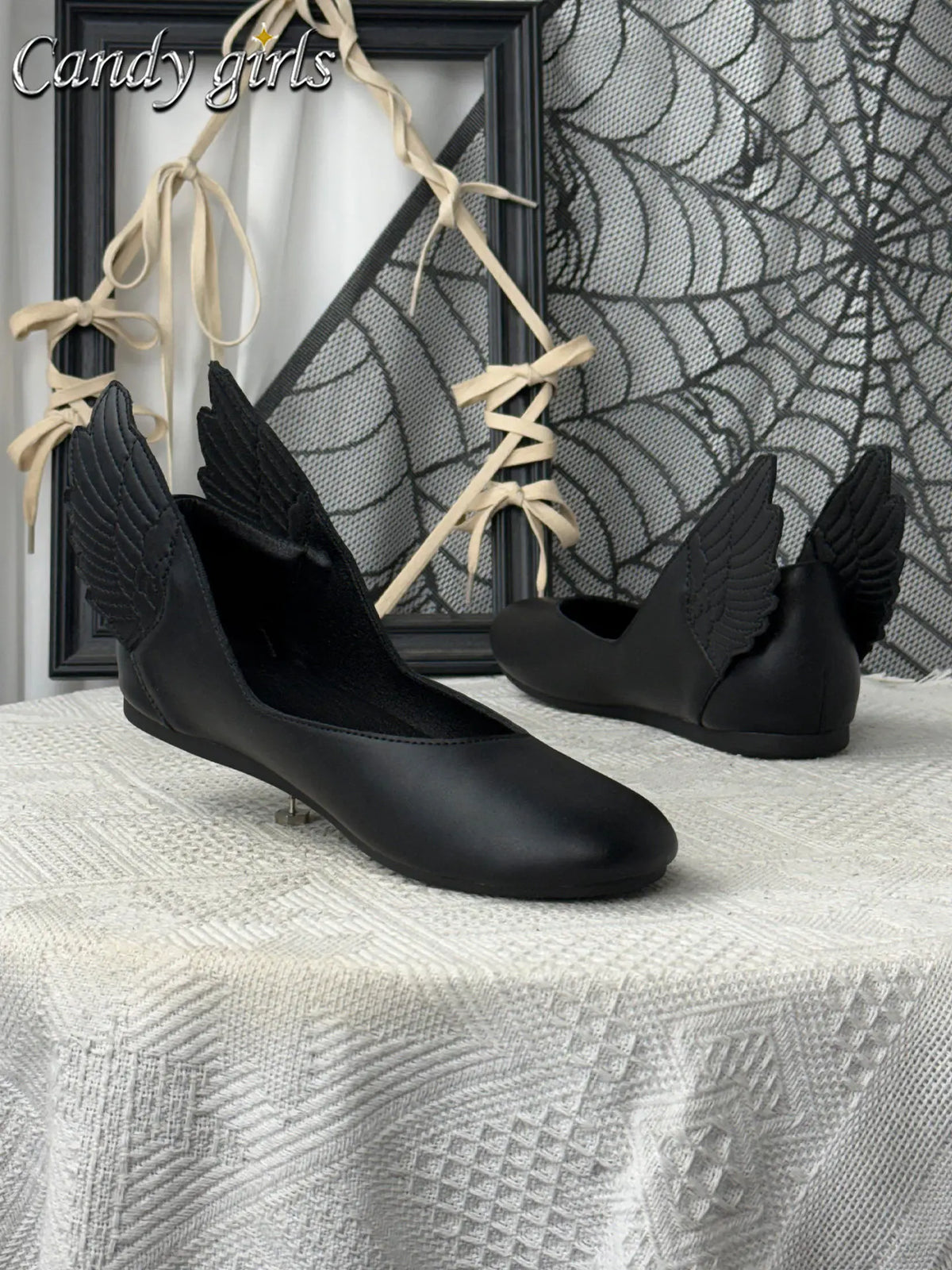 PENDRA Flat Medieval Shallow Shoes