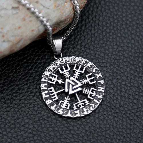PENDRA Compassforge Vintage Nordic Compass Pendant