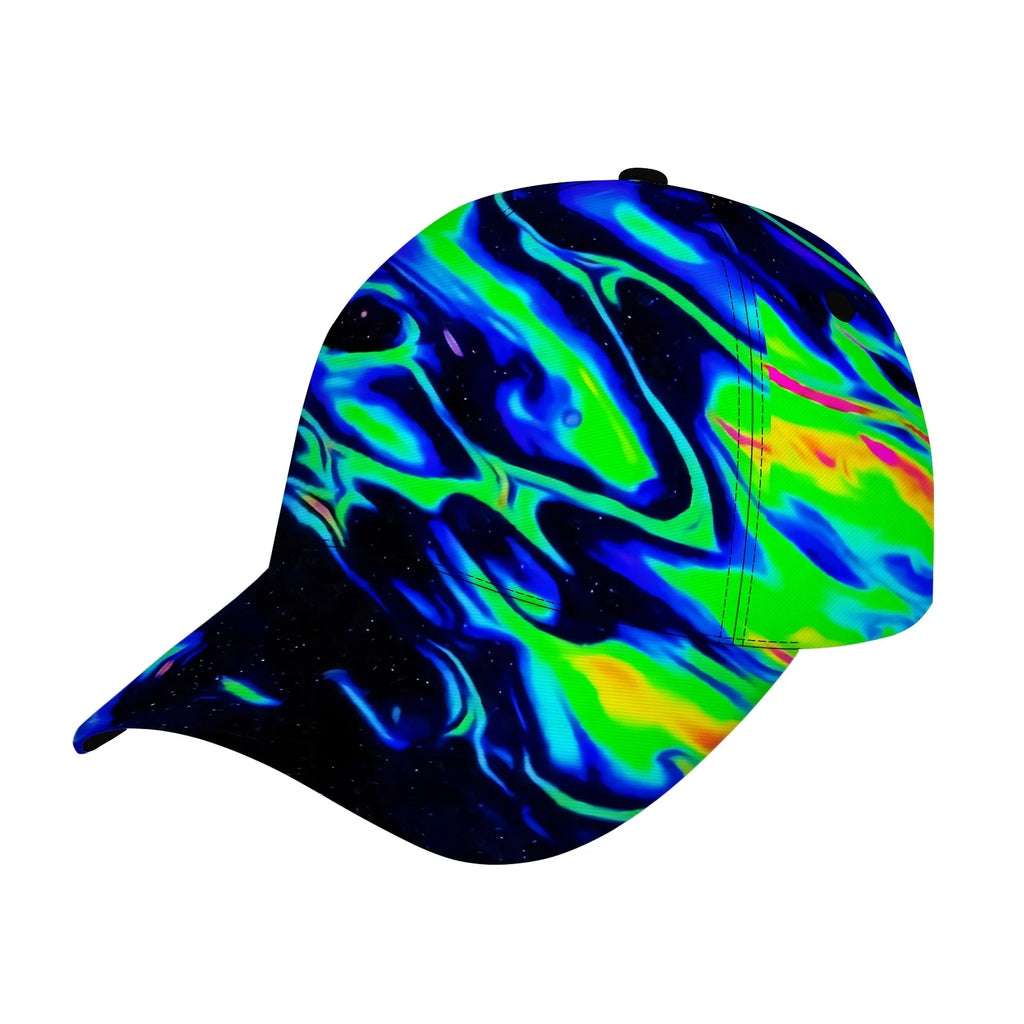 PENDRA Cosmic Nebula Graffiti Baseball Cap
