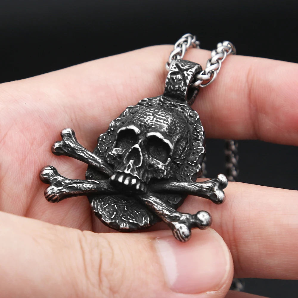 PENDRA Crossbones Skull Pendant
