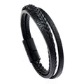 PENDRA Aevmire Braided Leather Bracelet