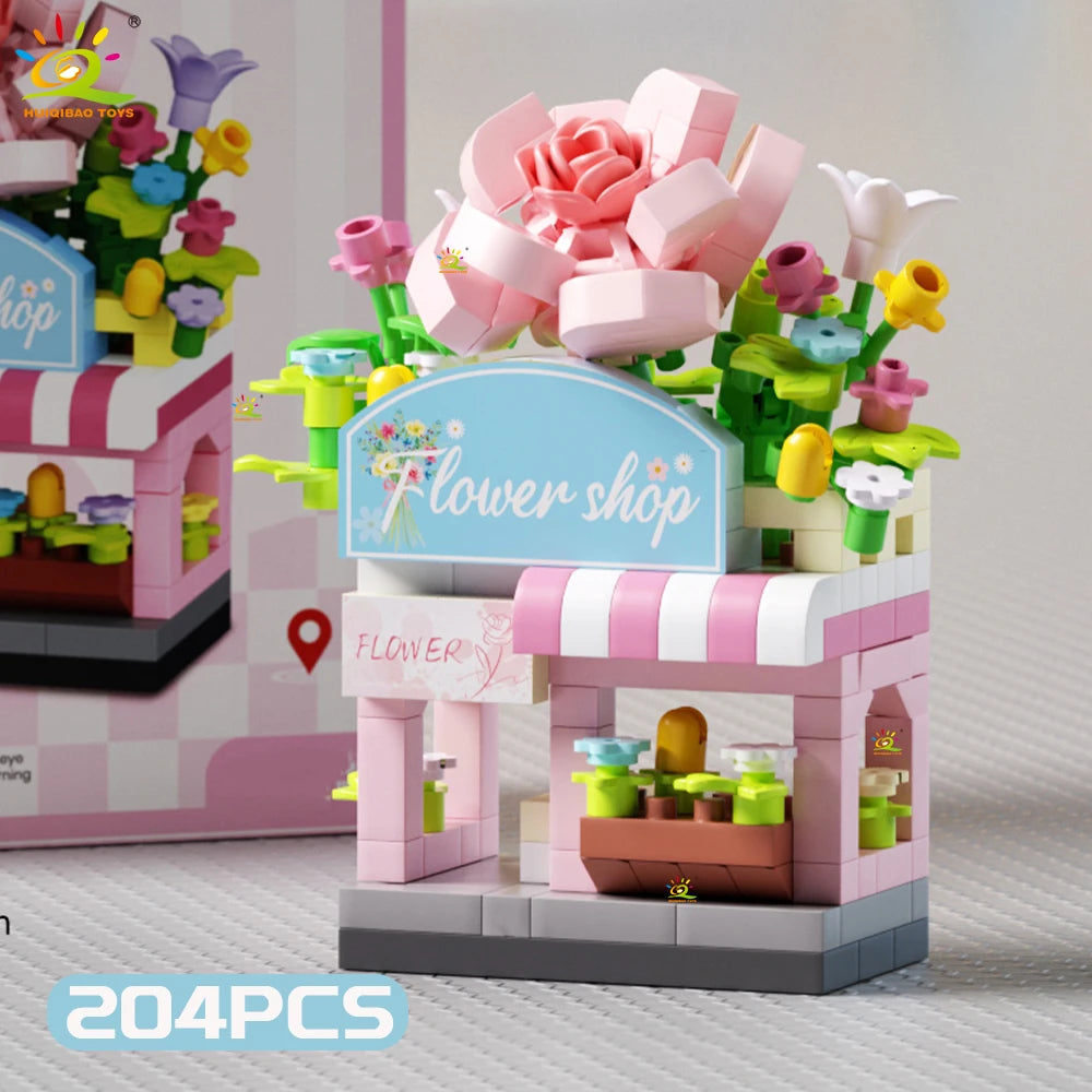 PENDRA Cute Shop Micro Building Set