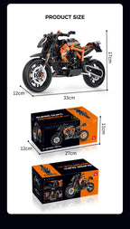PENDRA High Tech Motorbike Toy Set