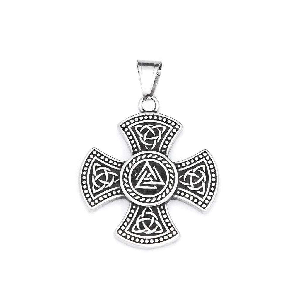 PENDRA Celticknott Cross Celtic Knot Pendant