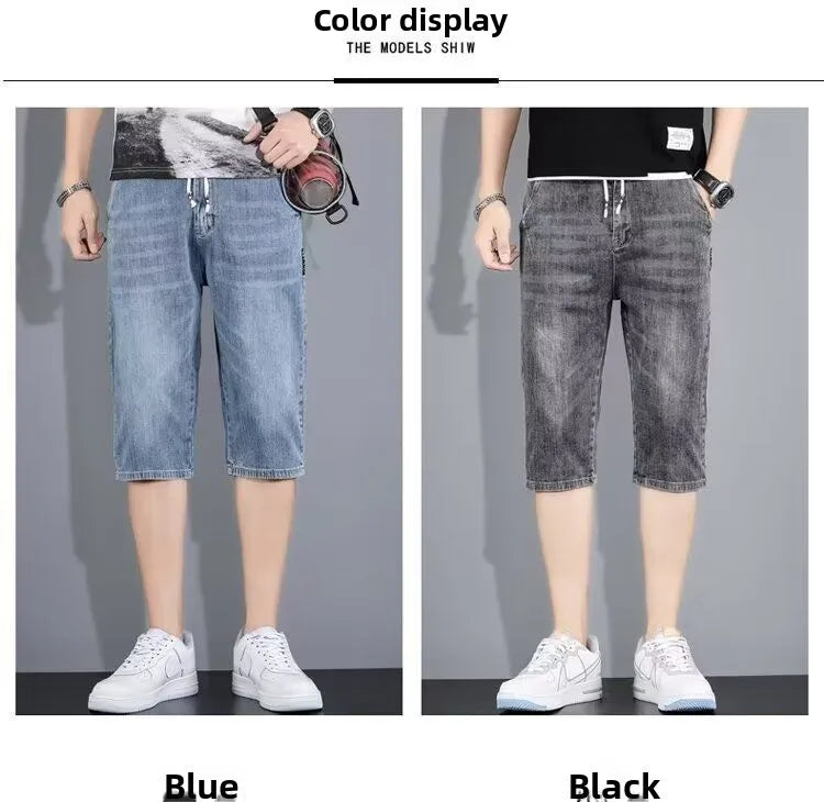 PENDRA Elastic Waist Thin Pants