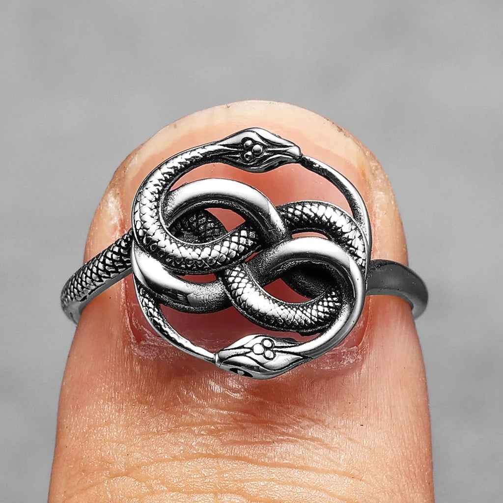 PENDRA Snake Ouroboros Animal Ring