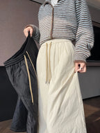 PENDRA Thick Cotton Wide Pants