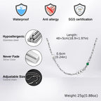 PENDRA Irregular Stone Chain Necklace