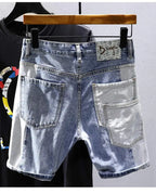 PENDRA Washed Distressed Fit Pants