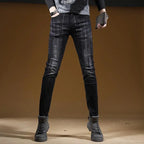 PENDRA Cowboy Black Letter Pants