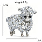 PENDRA Cute Sheep Brooch