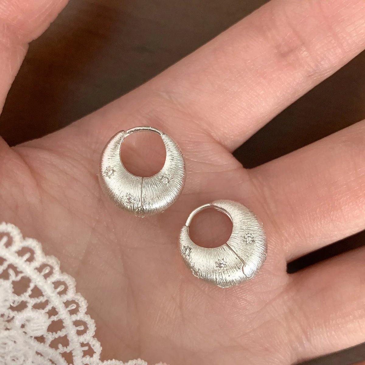 PENDRA Sterling Silver 5 Earrings