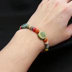 PENDRA Ceramica Colorful Handmade Boho Beaded Bracelet