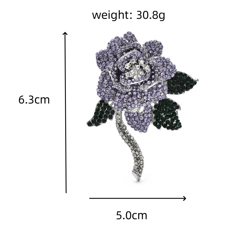 PENDRA Florielle23 Floral Brooch