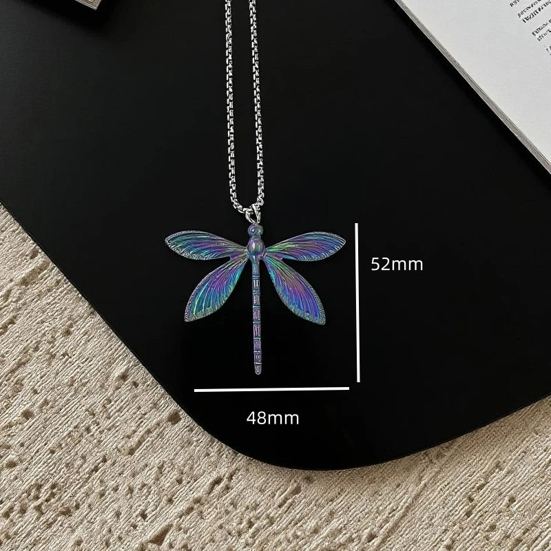 PENDRA Dragonflycolor Colorful Dragonfly Pendant