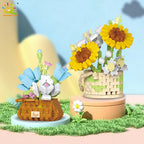 PENDRA Pot Rose Micro Building Set