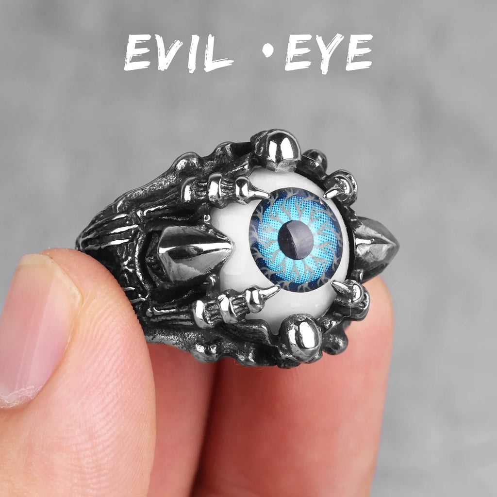 PENDRA Demon Devil's Eye Steel Ring