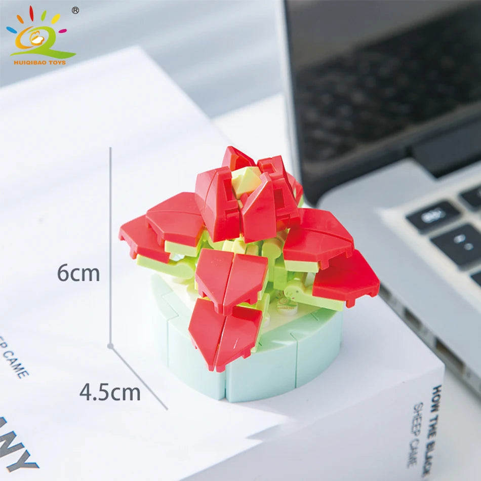 PENDRA Succulent Potted Floral Building Set