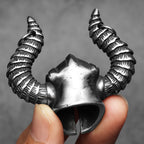 Retro Viking Devil Helmet Men Necklaces Stainless Steel Pendant Chain Women Punk Fashion Jewelry Accessories Gifts Wholesale