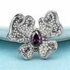 PENDRA Exquisite Butterfly Brooch