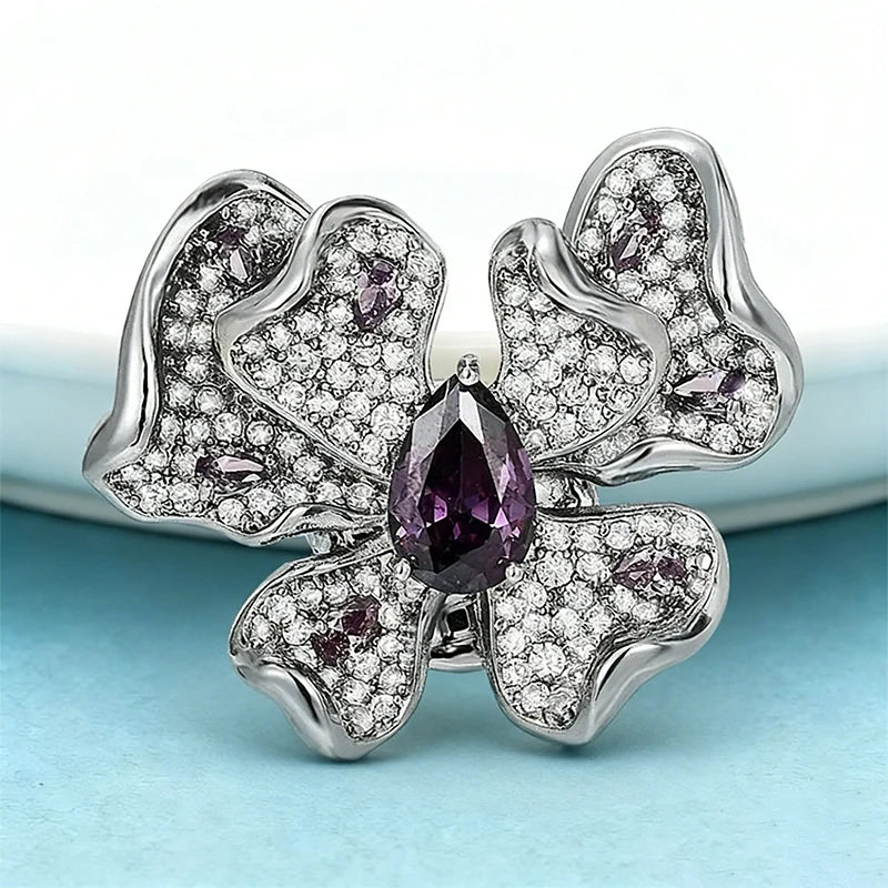 Wuli&baby Exquisite Butterfly Brooches Pins Shining Lovely Insects Summer Brooch Pin Fashion Jewelry Gifts