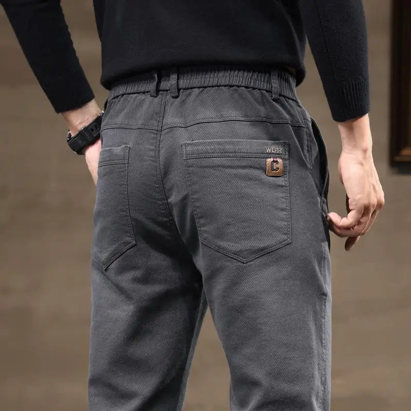 PENDRA Straight End Elastic Pants