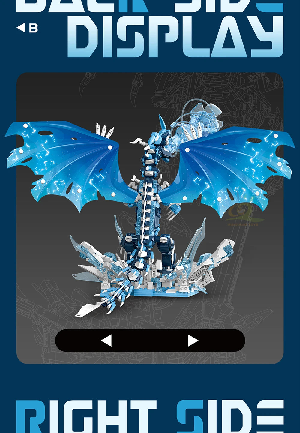 PENDRA ICE Frie Dragon Building Set