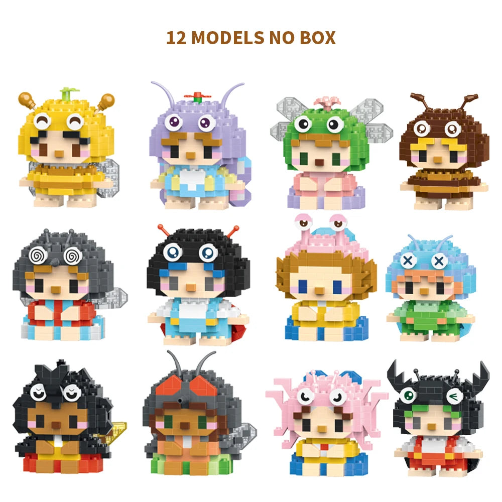 PENDRA Cute Insect Micro Building Set