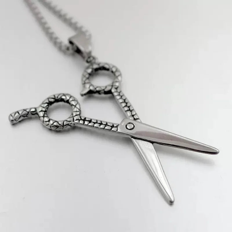 PENDRA Scissorforge Stainless Steel Scissors Pendant