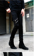 PENDRA Denim Zipper Pants