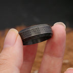 PENDRA Runeband Simple Viking Rune Ring