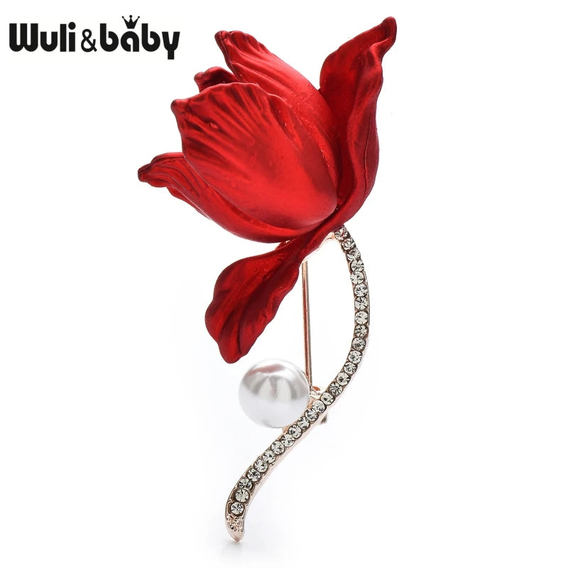 PENDRA Florielle11 Floral Brooch