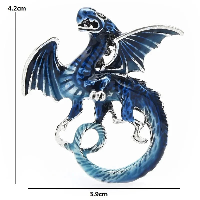 PENDRA Dravelle Dragon Brooch