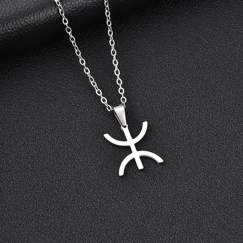PENDRA Letter Africa Necklace