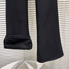 PENDRA Micro Flared Velvet Pants